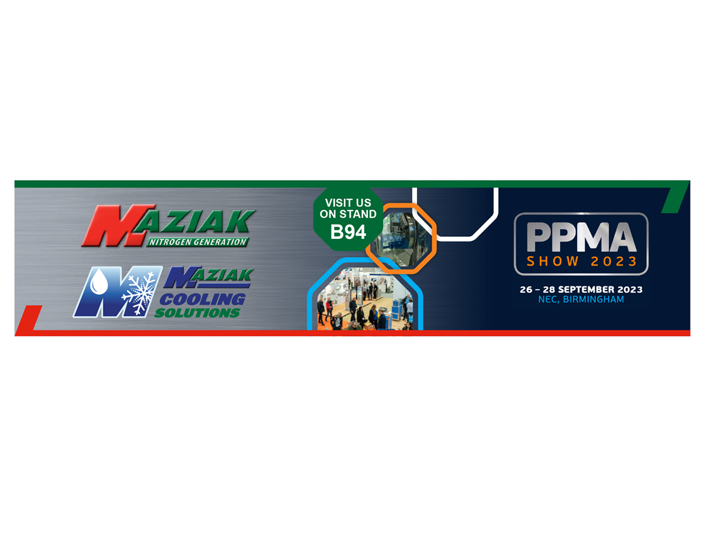 Maziak are exhibiting at PPMA Expo 2023